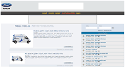 Desktop Screenshot of forum-ford.cz